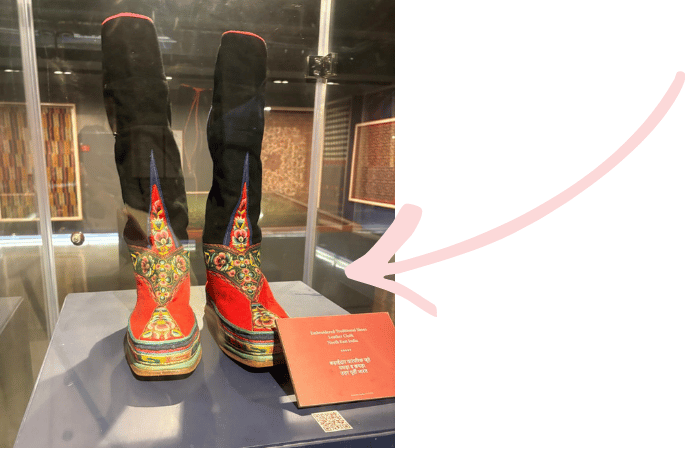 ceremonial boots tshoglhams from bhutan
