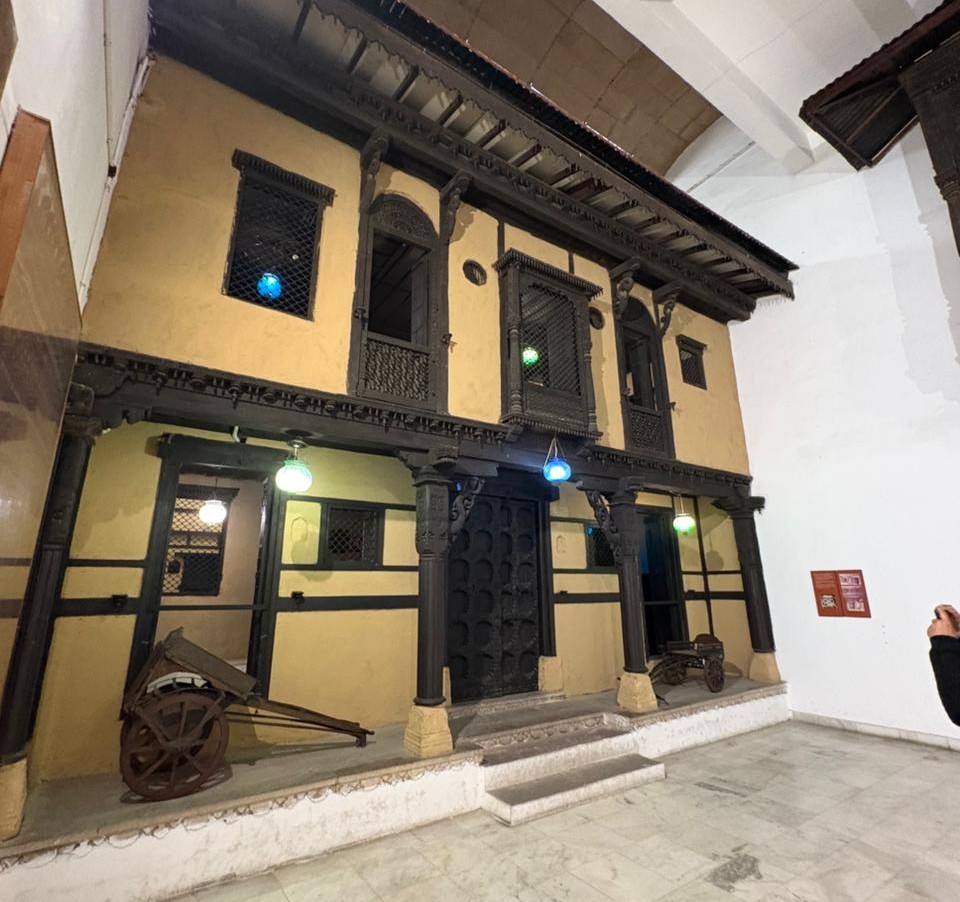 a part of king's palace from gujarat