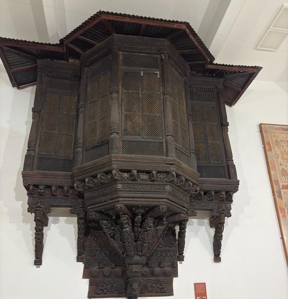 a part of king's palace from gujarat